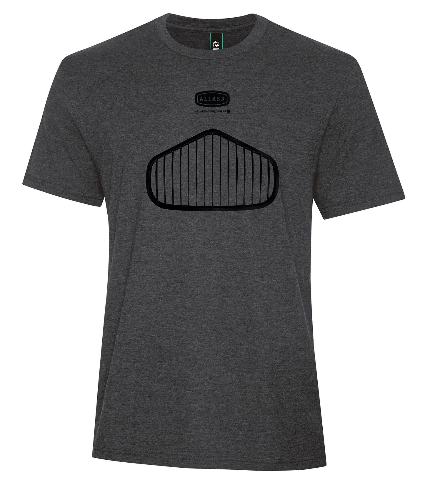 AMW J2X® Racing Grill short sleeve t-shirt - Black Grill / Charcoal