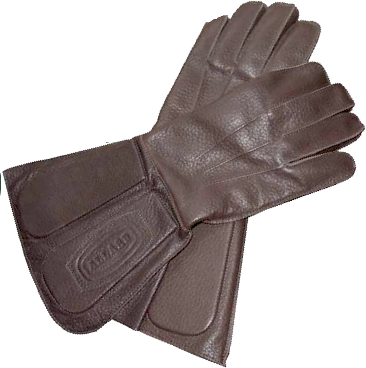 Allard Motor Works Premium - Vintage Style Leather Touring Gauntlets (Long Gloves)