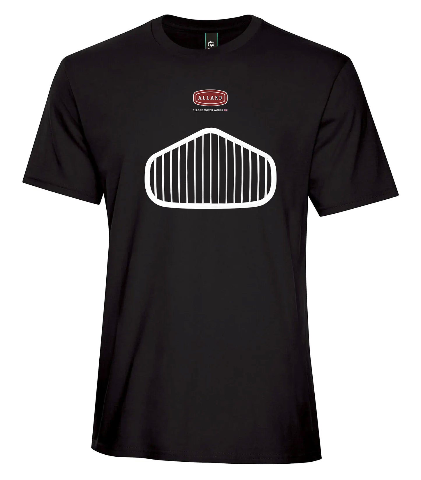 AMW J2X® Racing Grill short sleeve t-shirt - White Grill / Black