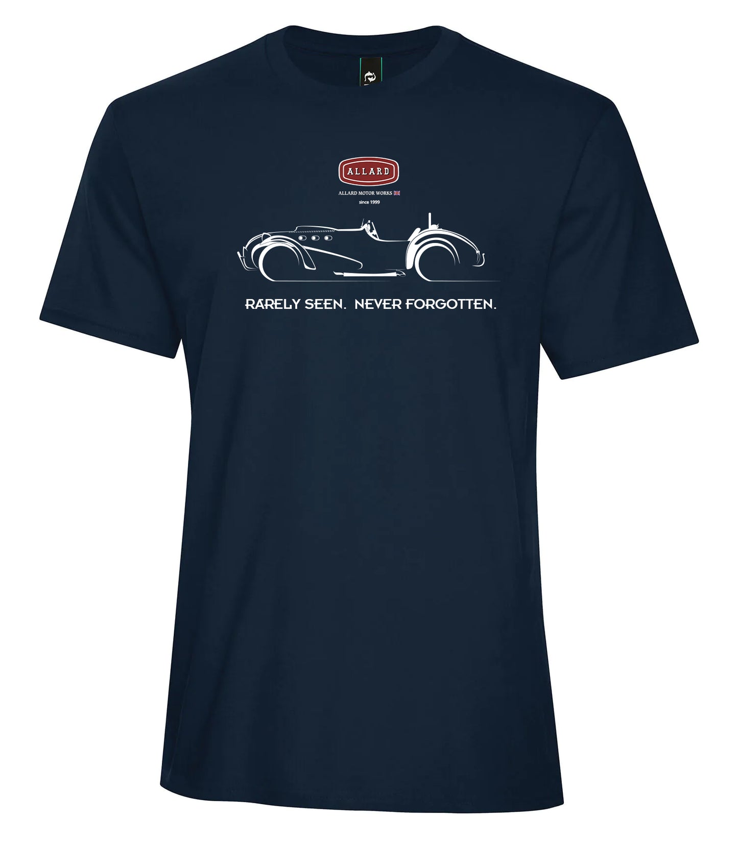 T-shirt "AMW J2X® Racing Grill" à manches courtes pour hommes -  Grille noir sur vert olive